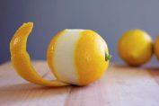 использования цедры лимона
